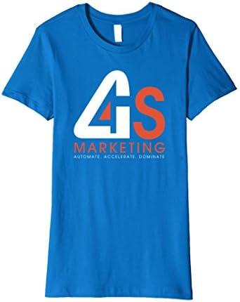 Womens G4s Marketing Branded Shirt Small Royal Blue