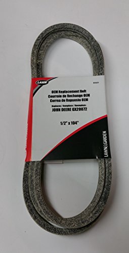 OEM Duplicate Belt Replaces John Deere Belt Numbers GY20570, GX20072