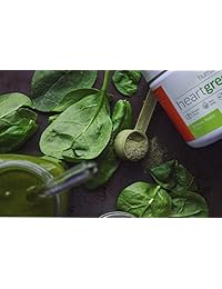 HumanN HeartGreens, Superalimento orgánico con certificado de circulación, kale, spinach y polvo...