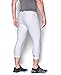 Under Armour Men's HeatGear® Armour Compression ¾ Leggings LG White