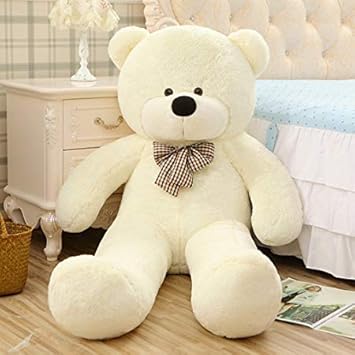 white teddy bear online shopping