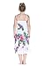 Girl White with Purple Floral Hawaiian Luau Dress in Various Styles