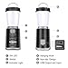 Enkeeo Mini Camping Lantern USB Rechargeable 300 Lumen Ultra Bright Portable Battery-Powered Light for Outdoors Hiking Tent Garden, Grey