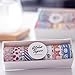 Aloha Washi Tape Set 14 Rolls of Decorative Masking Tape for Bullet Journals, Day Planner, Gift Wrapping, DIY Scrapbooking