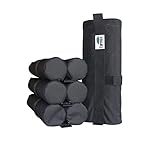 Eurmax Weight Bags for Pop up Canopy Outdoor Shelter,Instant shelter Leg Canopy Weights, Sand Bags, Set of 4