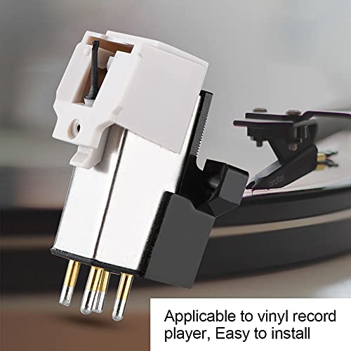 Turntable Cartridge, Record Player Cartridge, with Needle Accurate Record Function Replacement Phonograph Cartridge