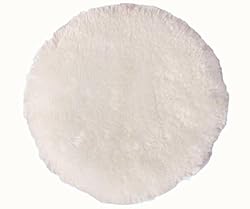 GRACEFUR Lambs Wool Polishing Buffing Pad Hook and
