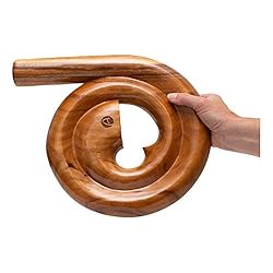 Australian Treasures Spiral Didgeridoo - A Compact