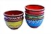 Cactus Canyon Ceramics Spanish Terracotta 5-Piece Breakfast Bowl Set (European Size) Multicolor