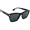 BURBERRY Men's Cooper Square Sunglasses, Black/Dark Grey-300187