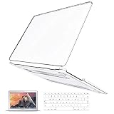 B BELK-MacBook Air 13" 2018 Case,3 in 1 Ultra-Slim Crystal Clear Plastic Hard Shell Cover Case with Keyboard Cover & Screen Protector for MacBook Air 13.3 with Retina & Touch ID(A1932)