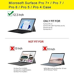 MAITTAO Microsoft Surface Pro 7 Case Surface Pro