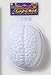 Forum, White Novelties 2 Piece Brain Gelatin Mold, One Size