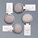 Mount Genie Affordable Essentials Google Home Mini Outlet Wall Mount Hanger Stand | A Low-Cost Space-Saving Solution (White, 3-Pack)