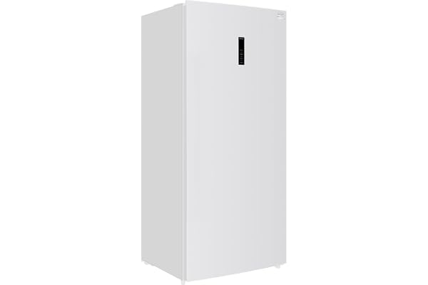 Kenmore Upright freezer-Convertible Refrigerator / Freezer, 4 Shelves, Garage Ready, Meat Storage, Auto Defrost, Congelador For Home, Apartment, Cottage, Basement, Dorm, 21.0 Cubic Feet Capacity White