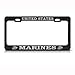 MARINES MARINE METAL MILITARY LICENSE PLATE FRAME TAG HOLDER