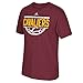 Adidas Balled Out S/Go-To Tee, Large, Maroon