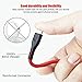 3Pack 6ft USB C Cable, CyvenSmart 3A Faster Charger Cable Cord, Premium Nylon USB-C to USB-A Fast Charging Type C Cables Compatible for Samsung Galaxy S10 / S9 / S8 / Note 8,LG V20 / V30 / V40