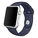 Apple Watch Band, Perman Sports Comfort Smooth Silicone Smart Watch Replacement Bracelet Strap Band Watchband for Apple Watch 38mm Dark Blue