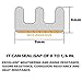 2Pack 32Ft Window Seal Strip for Doors and Windows- Self-adhisive Foam Weather Strip Door Seal | Soundproof Seal Strip Insulation Gap Blocker Epdm (E Type White)7/20-Inch x 3/20-Inch x 8-Feet(4 Seals)
