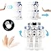 deAO Kids Remote Control Robot Toy – Programmable Intelligent Interactive Gesture Sensing Robot Kit, Dancing Walking Singing Smart Robotics – RC LED Combat Fun Robotic Gift for Kidsthumb 4