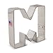 Ann Clark Cookie Cutters Alphabet Letter M Cookie Cutter, 3.5
