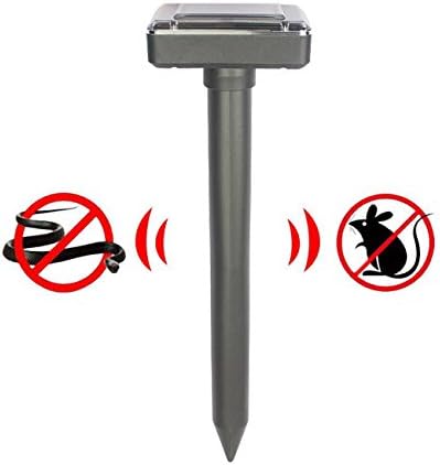 SZKP The Solar-powered Rodent-killing Device Inserted Into The Ground Ultrasonic Drive Rat Garden Paddy 31*16*10.5CM