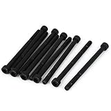 uxcell M6 x 85mm 12.9 Alloy Steel Cap Head Hex Socket Screws Fasteners 10 Pcs