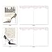The Best Card Company - 10 Blank Note Cards for Women (4 x 5.12 Inch) - Assorted Fashion Greeting Cards for All Occasions - Catitude Shoes M3324