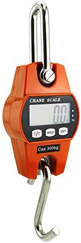 Suci Mini Digital Crane Scale 300kg/600lbs with LED(Orange) by Soci