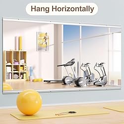 Hasipu Home Gym Mirror 79"x36"-1 PC Large Full Body
