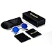 Menton Ezil Unique Blue Mirrored Color Lenes John Sunglasses Polarized for Men Women Glass Driving Outdoor UV400