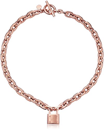 michael kors lock necklace