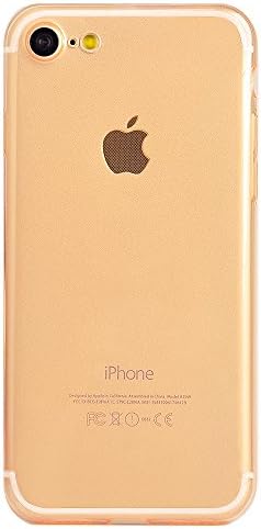Dfifan [Ultra slim] Iphone 7 Case Clear Phone Case [Flexible Soft TPU ]Apple Iphone 7 Cover (iphone 7 rose gold)