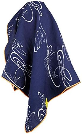 VRAVE VOJARGI PULUM (S) - Navy Reusable Korean Fabric Gift Bags Wrapping Cloth Linen Rayon Small-size Wrap. Reform for me, Meform