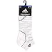 adidas Men's Superlite Prime Mesh Low Cut Sock (2-Pair), White/Clear Grey/Onix/Black/Light Onix, Large, (Shoe Size 6-12)