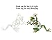 LIFFY Metal Frog Wall Art - Frog Outdoor Wall Decor - Garden Frog Decor for Patio Fence, Pretty Gift Idea - 12inch