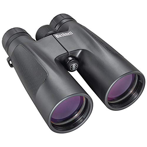 Bushnell 151050 Power View Roof Prism Binoculars with Clamshell, 10 x 50mm, Black