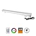 ATCD LED Wall Washer Light with RF Remote, 144W RGBW 5700K Dimmable Linear Wall Wash Light Bar, 120V-277VAC, 40