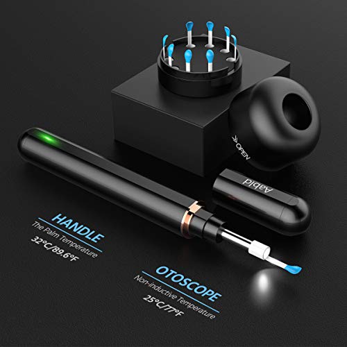 Aabld P1 Pro Ear Wax Removal Tool, Wireless Endoscope Otoscope Camera 1080P FHD with 6 LED Lights, Suitable for iOS… - Image 3