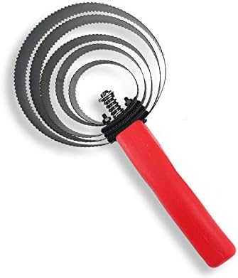 5 Ringed Curry Comb (Red/Black)