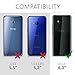 kalibri Tempered Glass Screen Protector - Curved Display Film Compatible with HTC U11+ / U11 Plus - Black Frame