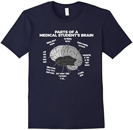 Mens Medical Student Shirt for Men Women &amp; Youth Medium Navy