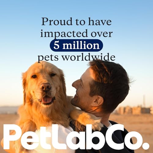 PetLab Co. ProBright Dental Powder - Dog Breath Freshener - Teeth Cleaning Made Easy – Targets Tartar & Bad Breath - Formulated for Medium Size Dogs