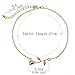 Romantic Rose Anklets women Jewelry - Exquisite 18K Gold Color Electroplate Brass Anklets For women, Great Foot Bracelet Gift For Valentine's Day, Easter, Mother's Day, Birthday, Wedding