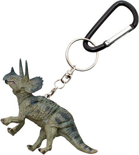 Favorite Triceratops Key Ring