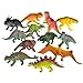 DINOSAUR TOYS Party Favors Figures - 12 Pack - 5.5 Inches - Safe Material, Assorted Realistic Large Dinosaur Figurines For Kids - For Birthday Party, Decoration, Gift, Prize, Toys For Boys & Girls, E