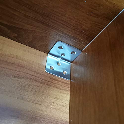 3 Stainless+Brackets+30x30x38mm+Furniture+Cabinets