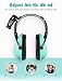 Mpow 113A Kids Ear Protection, 26dB SNR Noise Reduction Earmuffs for Toddlers, Ear Defender for Hearing Protection, with Adjustable Headband, Fits for 3-12 Year-Old Kids- Blue
