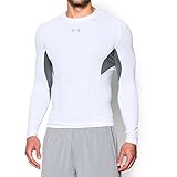 Under Armour Men's CoolSwitch Long Sleeve Compression Shirt, White/Graphite, Large